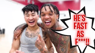 SWAE LEE Says I&#39;m The FASTEST Hooper He&#39;s Ever Guarded! 5V5 Pickup Games W/ @swaelee