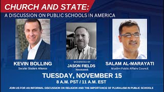Church and State: Public Schools In America
As 50 million students returned to school this fall, they faced a new onslaught from the conservative religious right with initiatives to push biblical values, bills to codify Judeo-Christian principles, and Supreme Court rulings supporting forced school prayer and funneling public funds to private religious schools.
Becoming a supporter of the Secular Student Alliance! The SSA is a 501(c)(3) educational non-profit that relies on the generous support of individuals. With your help, we help empower nonreligious students across the country and ensure a more secular future. Go to www.secularstudents.org/donate for more information on how you can help secular students. Church and State: Public Schools In America
