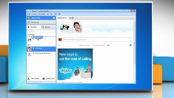 Skype®: How to add contacts you frequently talk to in the Favorites list