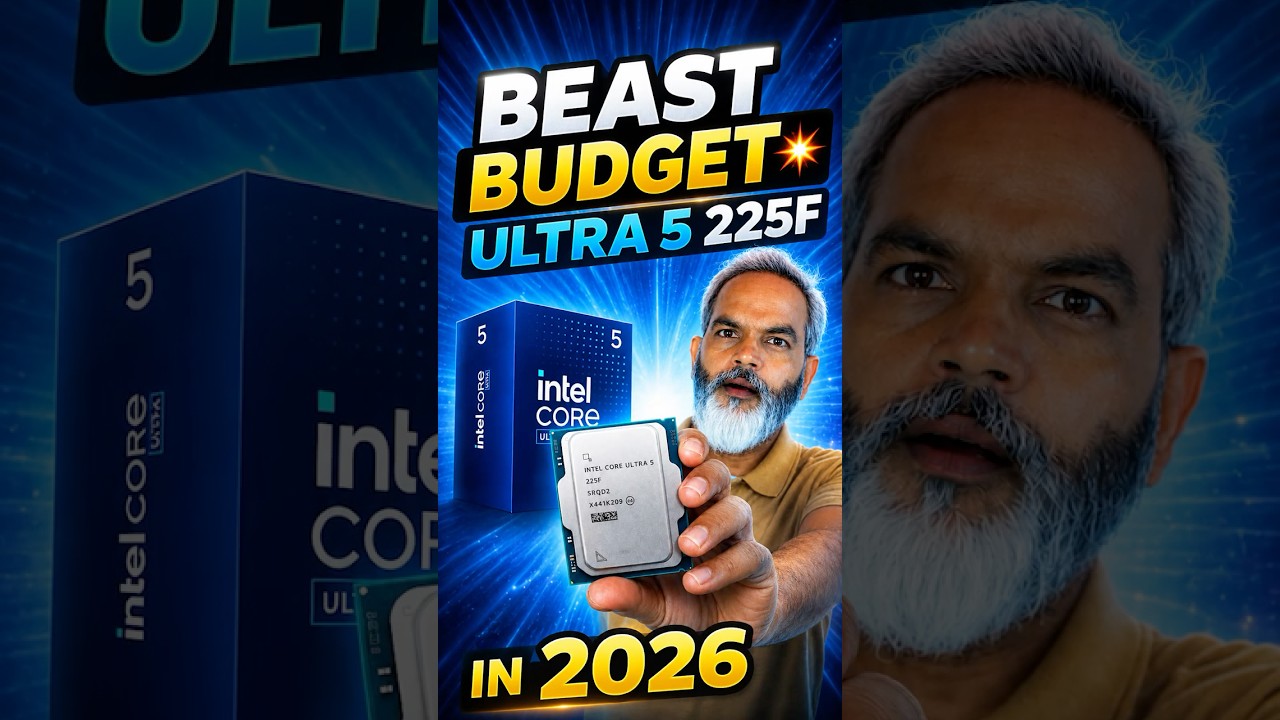 Best Budget CPU Intel Core Ultra 5 225F in 2026 | Detailed Review!