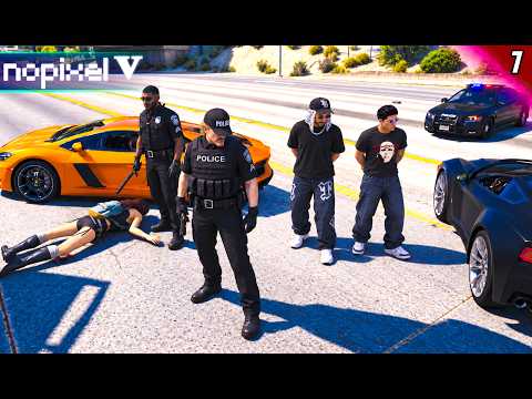 xQc Runs into The Brick Bois as Pierre Paul! | GTA RP NoPixel V