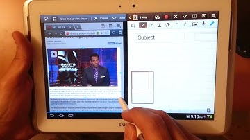 Galaxy Note 10.1 - Multiscreen Demo