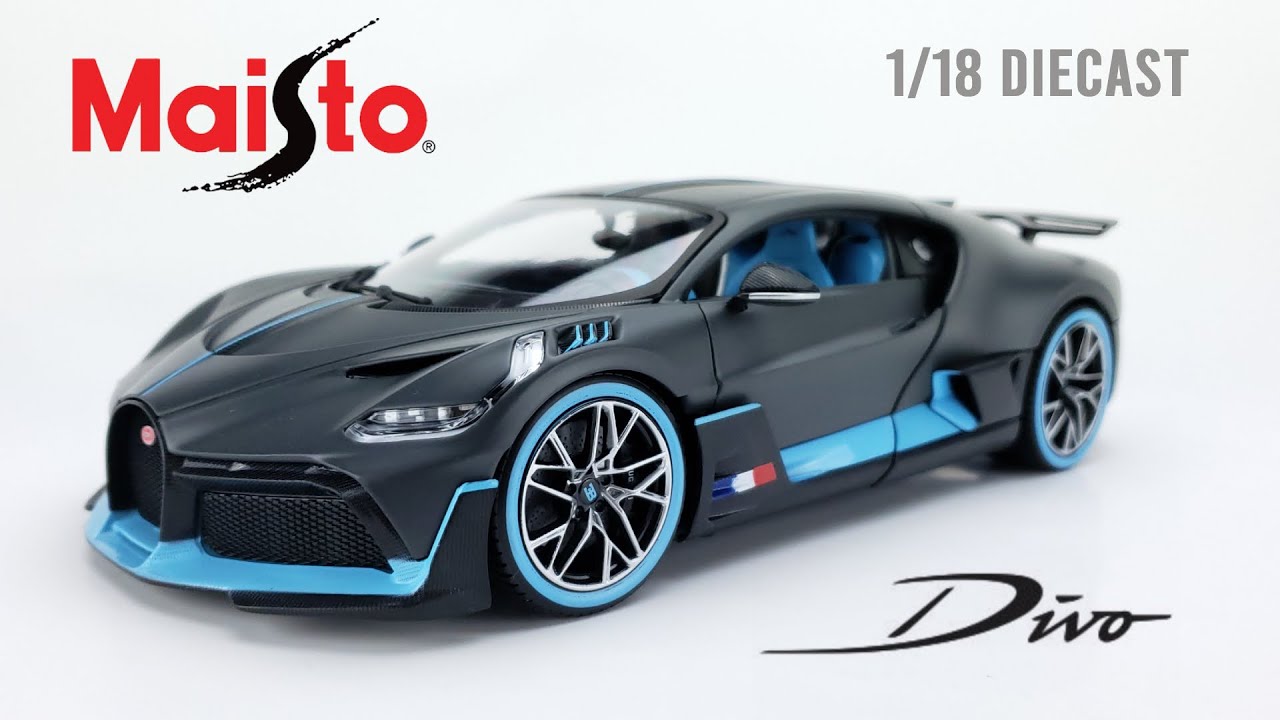 MAISTO 1/18 Diecast Bugatti Divo 