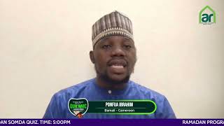 Day 3 Winner Of The Ansaarur Rasool Online Tv Quranic Compeion Ibrahim Ponfua From Bamali