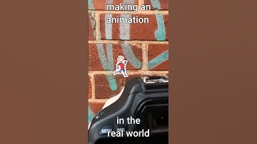 I made an #Animation in the real world with 2D Cutout animation #shorts #calming #asmr