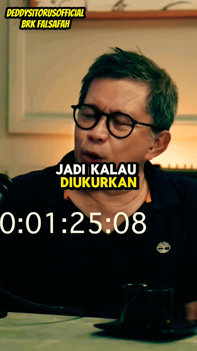 KETIKA ROCKY GERUNG MENGELUARKAN STATEMENT LUAR BIASA!! #rockygerung #brkfalsafah