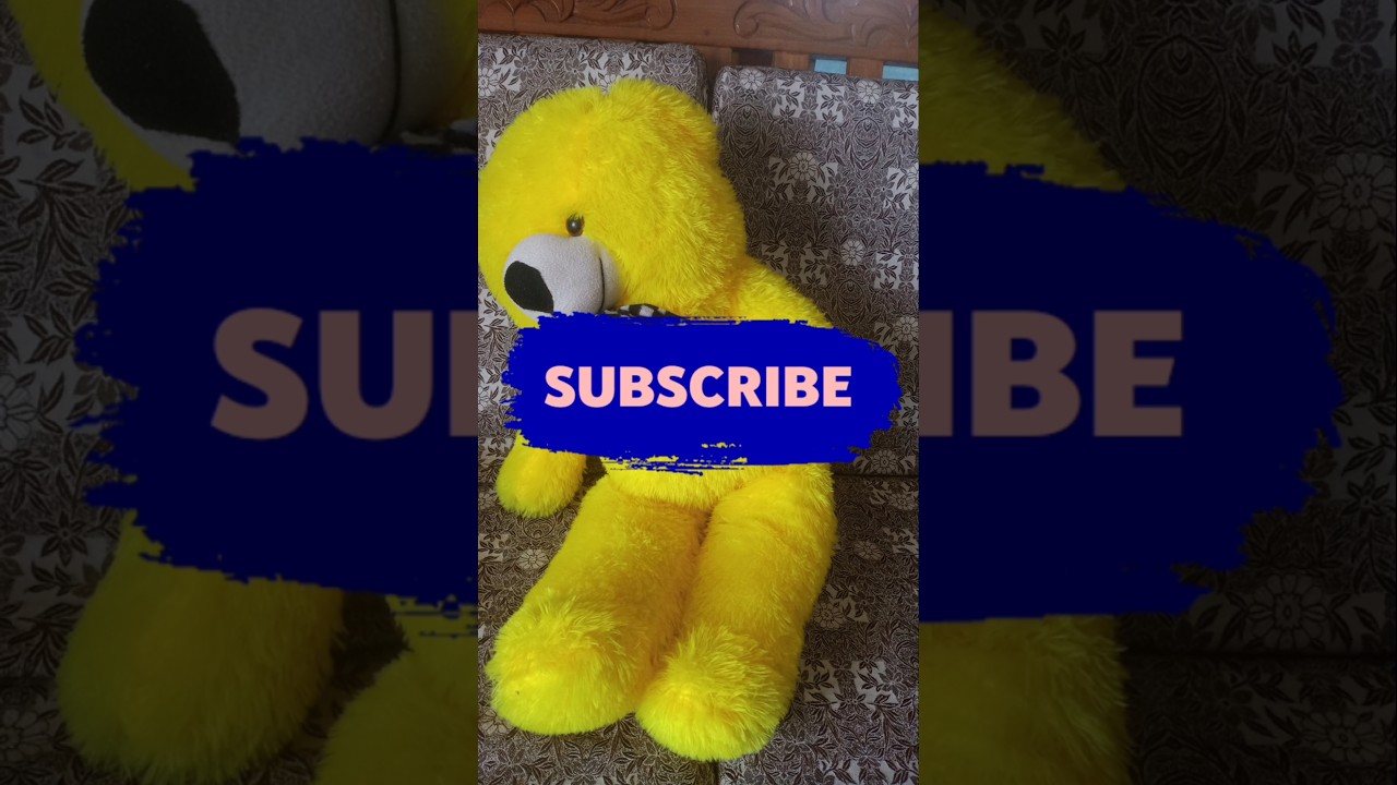 Yellow Teddy Bear  