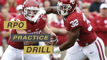 Great Way to Practice an RPO in the Air Raid Offense