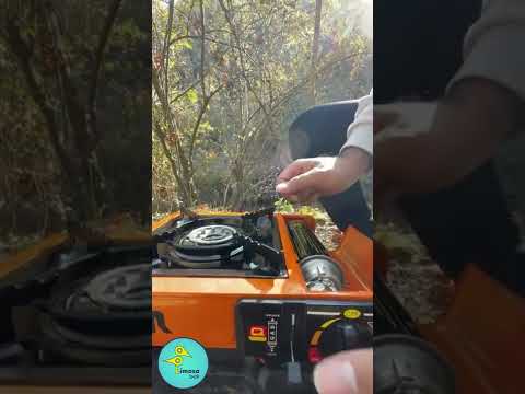 نحوه استفاده از اجاق گاز سفری پی آر 