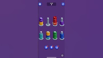 Color Nuts Sort Master Game Level 7 #shorts #gaming