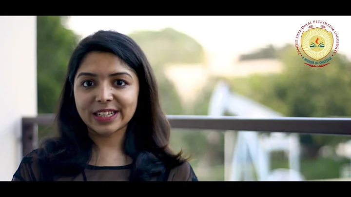 PDPU International Student Speaks - Anushka Rathod, B.Tech Programme