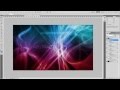 Tutoriel photoshop fond dcran abstrait brillant personnalis 20 2011