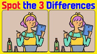 🧠🧩Spot the Difference : Brain Booster 《EASY》