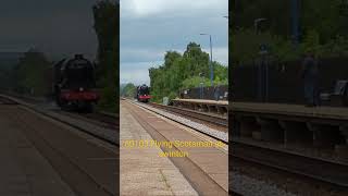 60103 4472 Flying Scotsman Steam Locomotive At Swinton Train Station 240524