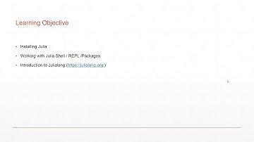Introduction to Julia  Installation