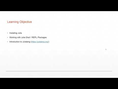 Introduction to Julia  Installation