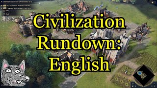 AoE4 Civilization Rundown | 1. English (Tech Tree, Bonuses, Landmarks, etc.!)