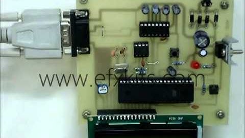 PC Controlled Scrolling Message Display for Notice Board   Final Year Engineering Projects