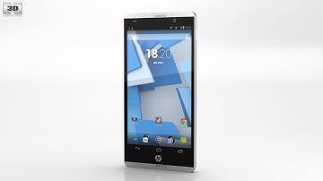 HP Slate 6 VoiceTab Snow White 3D model by 3DModels.org