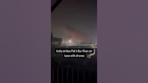 India hits Pakistan