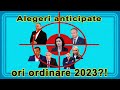 Alegeri anticipate ori ordinare 2023?! Maia Sandu VS Igor Dodon&Șor.