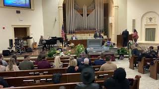Charles Elvin Pope’s Funeral Service
