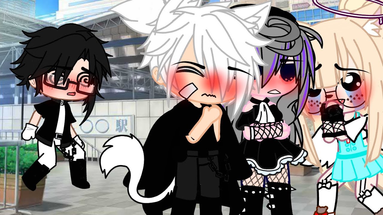 He not looking at me [gacha club]||meme|| - YouTube