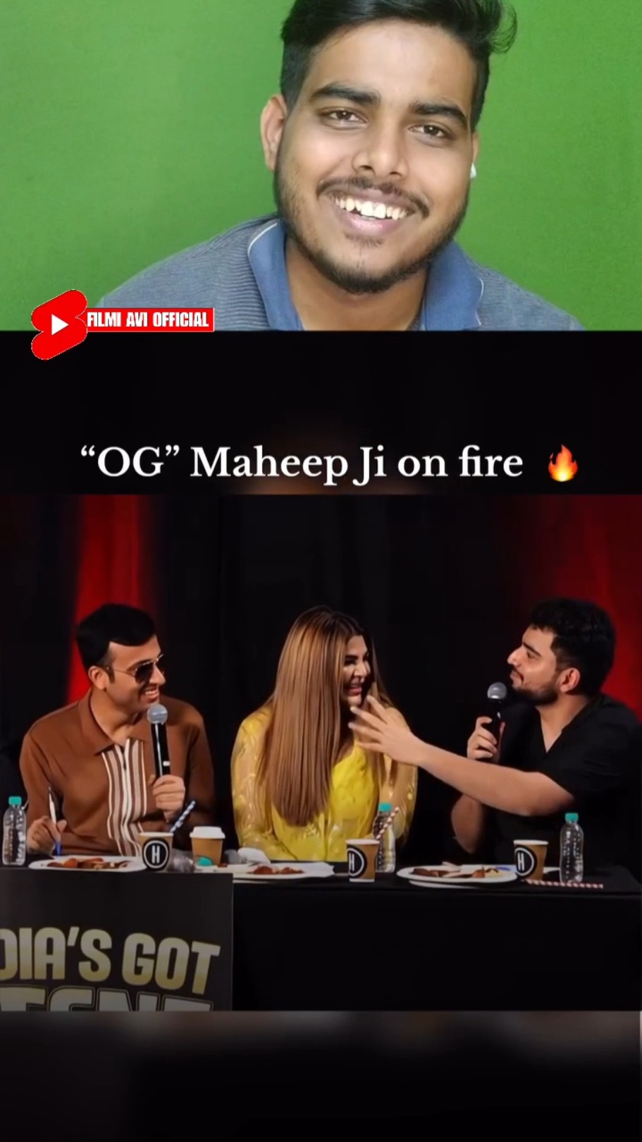 Maheep Singh funny Roast Samay Raina and Rakhi Sawant | India got latent Reaction Video | #shorts