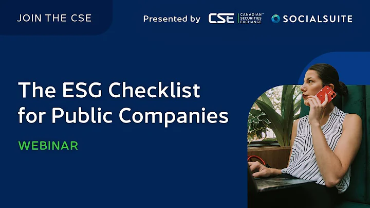 The ESG Checklist for Public Companies (Webinar)