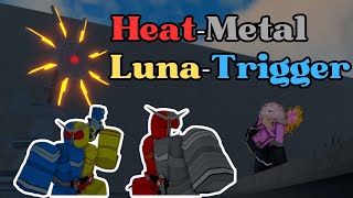 วิธีทำ W ร่าง Heat-Metal และ Luna-Trigger - [Roblox] Rider Blox - How to Heat-Metal and Luna-Trigger