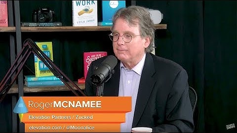 E909 PT2 Roger McNamee FB investor, author "Zucked": SV libertarian cult, Russia, data, surveillance