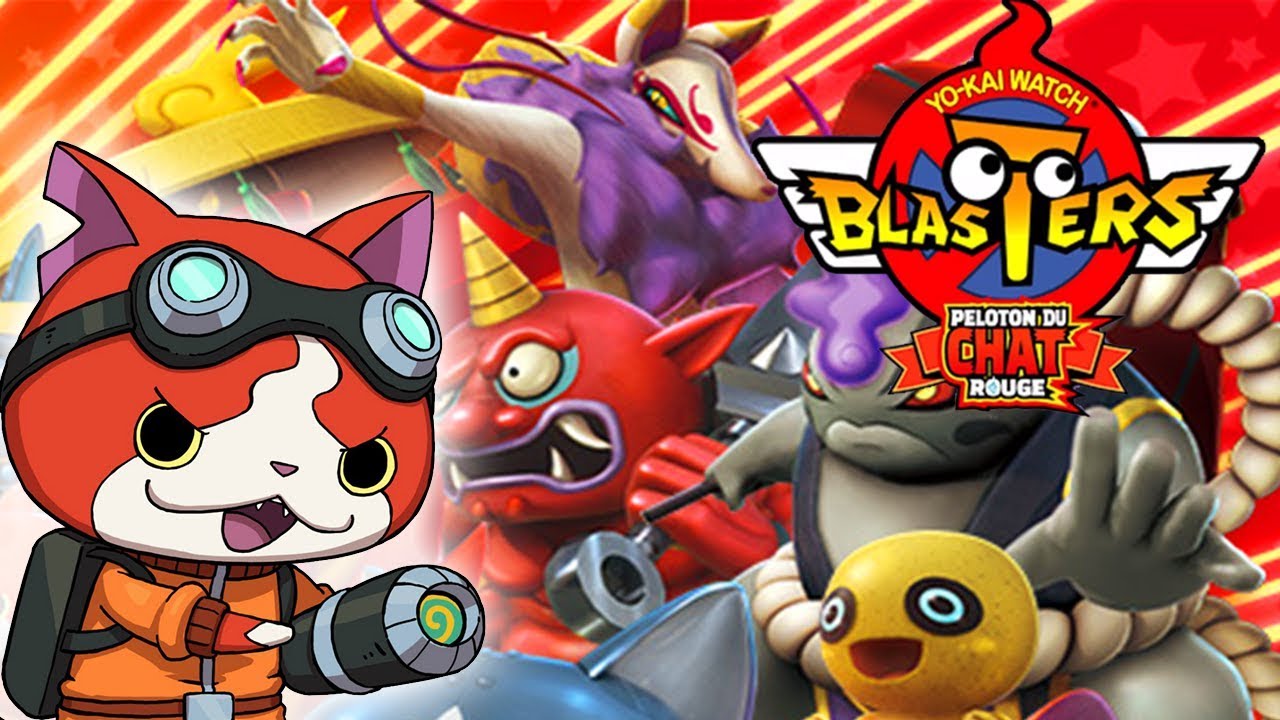 YO-KAI WATCH BLASTERS 3DS FR PELOTON DU CHAT ROUGE - UNE EQUIPE DE CHOC