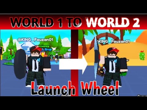 Mencoba Game Launch Wheel Di Roblox Menuju Dunia Ke 2 - Roblox Indonesia