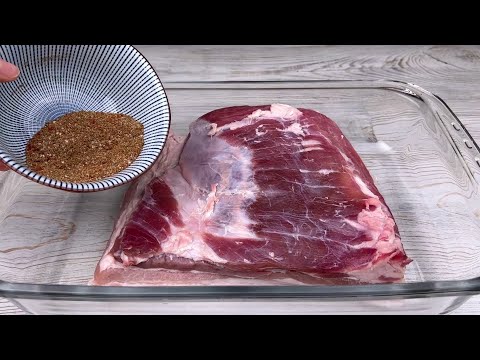 Vídeo: Deliciosa amanida de cor de porc