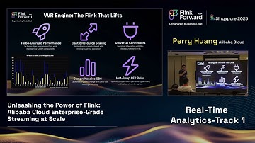 Flink Forward Singapore 2025: Unleashing the Power of Flink – Alibaba Cloud Streaming at Scale