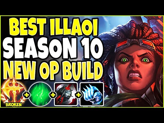 SUPER TANK ILLAOI! New best build for Illaoi in Patch 12.10 