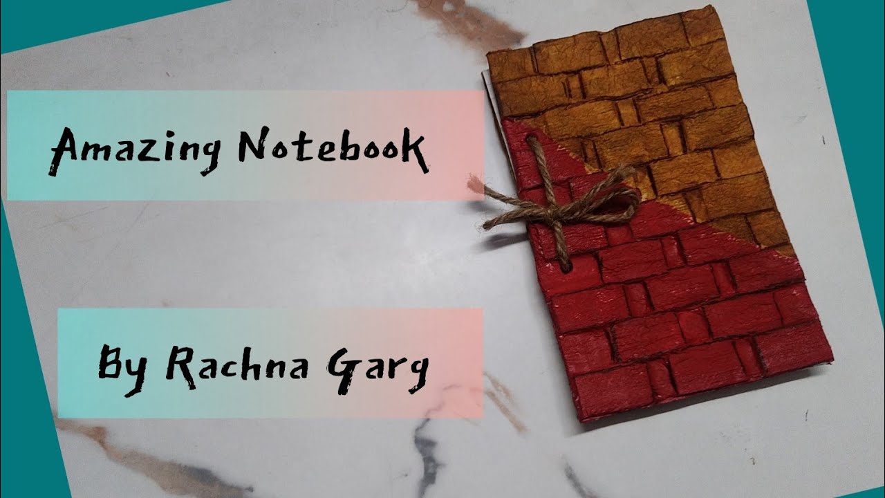 Amazing Notebook 📒 Cover || Easy & Simple Crafting - YouTube