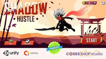 Shadow Hustle – Stickman Running | Unity games | Action game | Samurai games