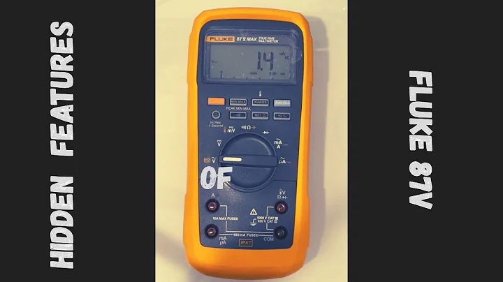2 Hidden Features of the Fluke 87V digital multimeter - Auto Off and Smoothing