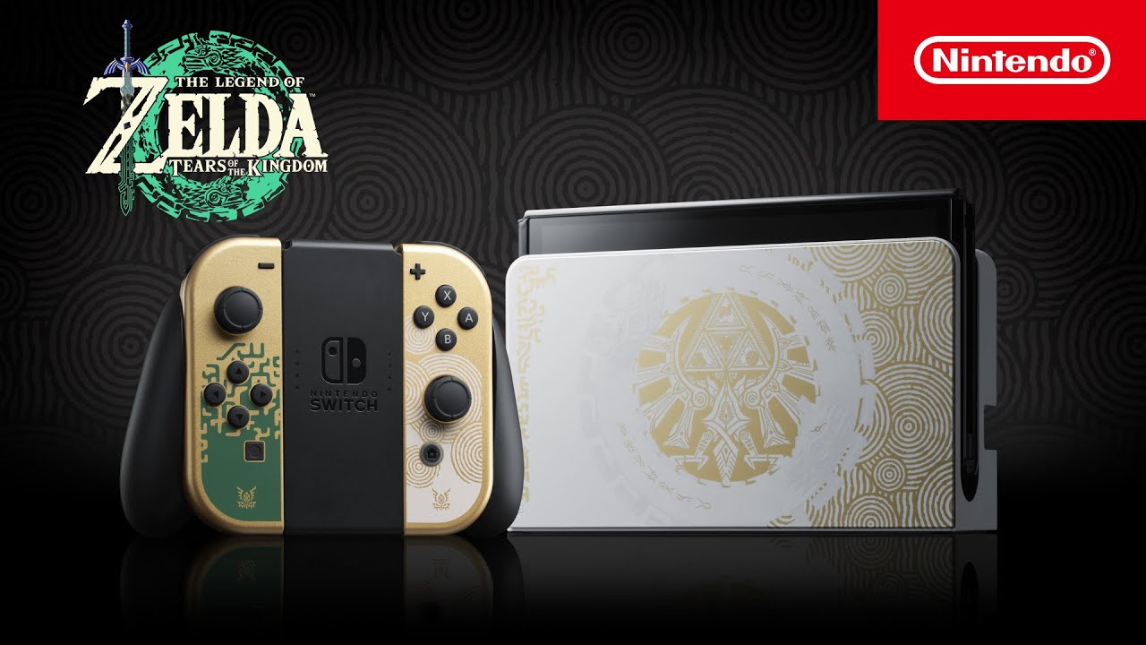 Nintendo Switch – OLED Model The Legend of Zelda: Tears of the Kingdom  Edition - Nintendo