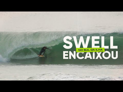 SWELL ENCAIXOU no Sul da Ilha  #surf #surfing #swell #waves #floripa