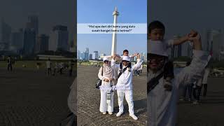 Aku penasaran… kalau kamu apa? #monas #familytime #familyvlog #qualitytime #selfreflection #healing