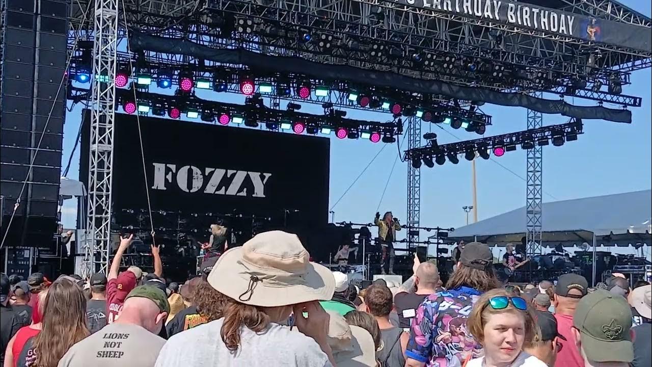 Fozzy at 101 1 wjrr s earthday birthday 2024 orlando fl 4 20 24 youtube