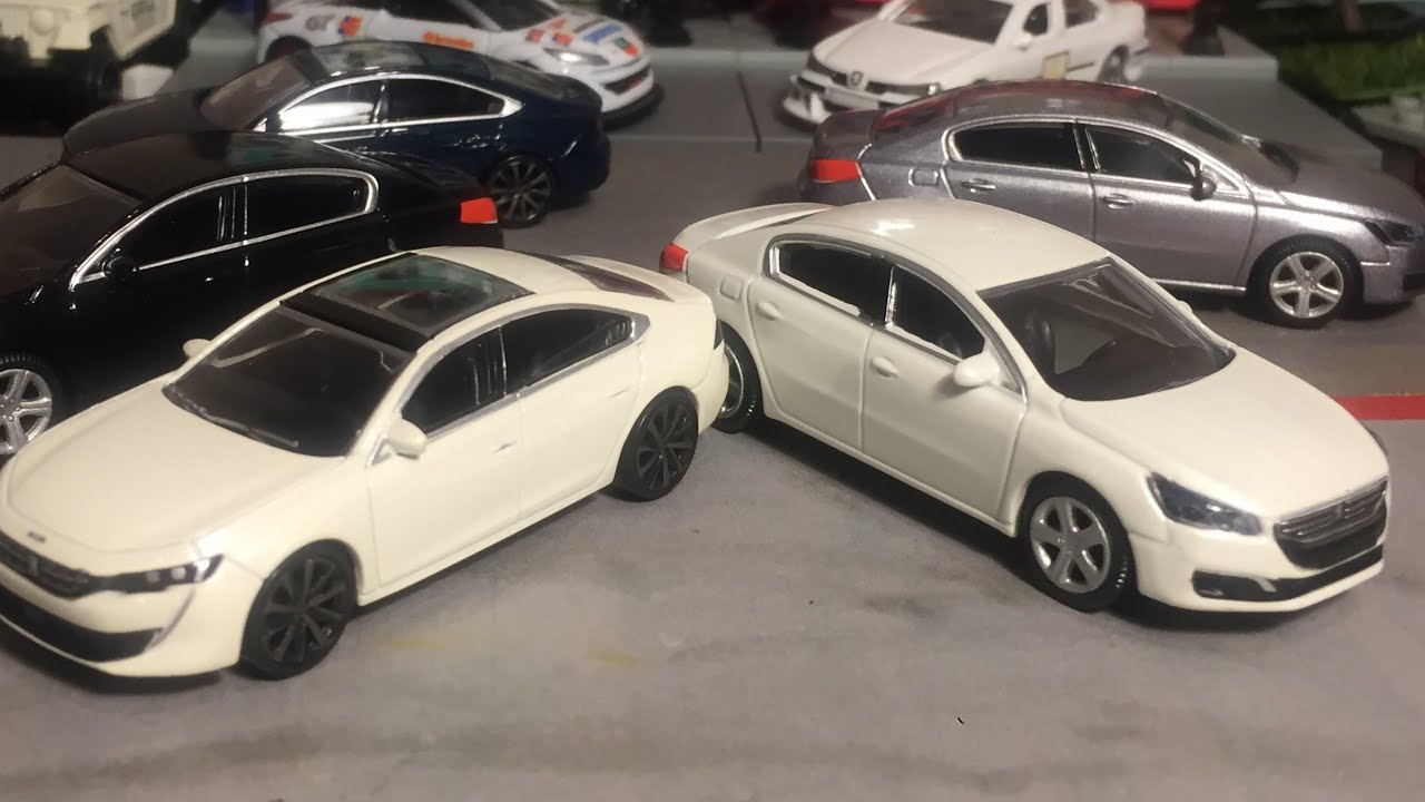 1/64 プジョーPeugeot 508スペシャル！NOREV 3inch - YouTube