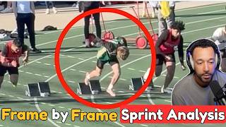 Helping a Beginner Sprinter Run Like a PRO 100m and 200m Dash