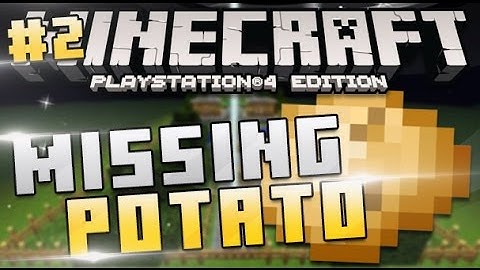 Minecraft PS4 - Quest for the Missing Potato - Part 2 ( Adventure Map on Minecraft Playstation 4 )