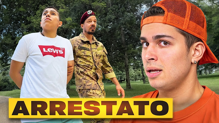 Ho fatto ARRESTARE un mio Amico..