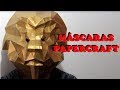 Cómo hacer MASCARAS DE PAPEL 3D para IMPRIMIR GRATIS| PAPERCRAFT | LATIN DIY