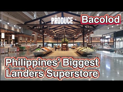 Landers Superstore (Philippines' Largest) Open in Bacolod City 2023  Supermarket 