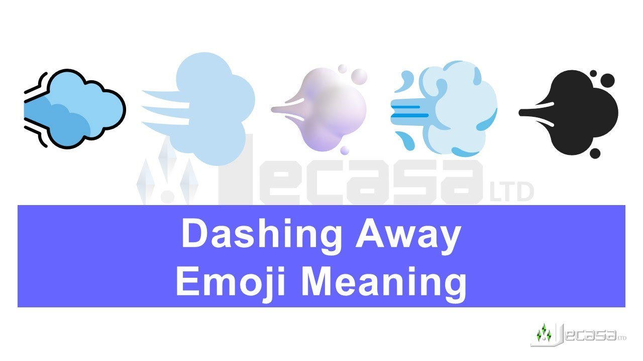 Dashing Away Emoji ๐จ Meaning | Learning Emojis - YouTube